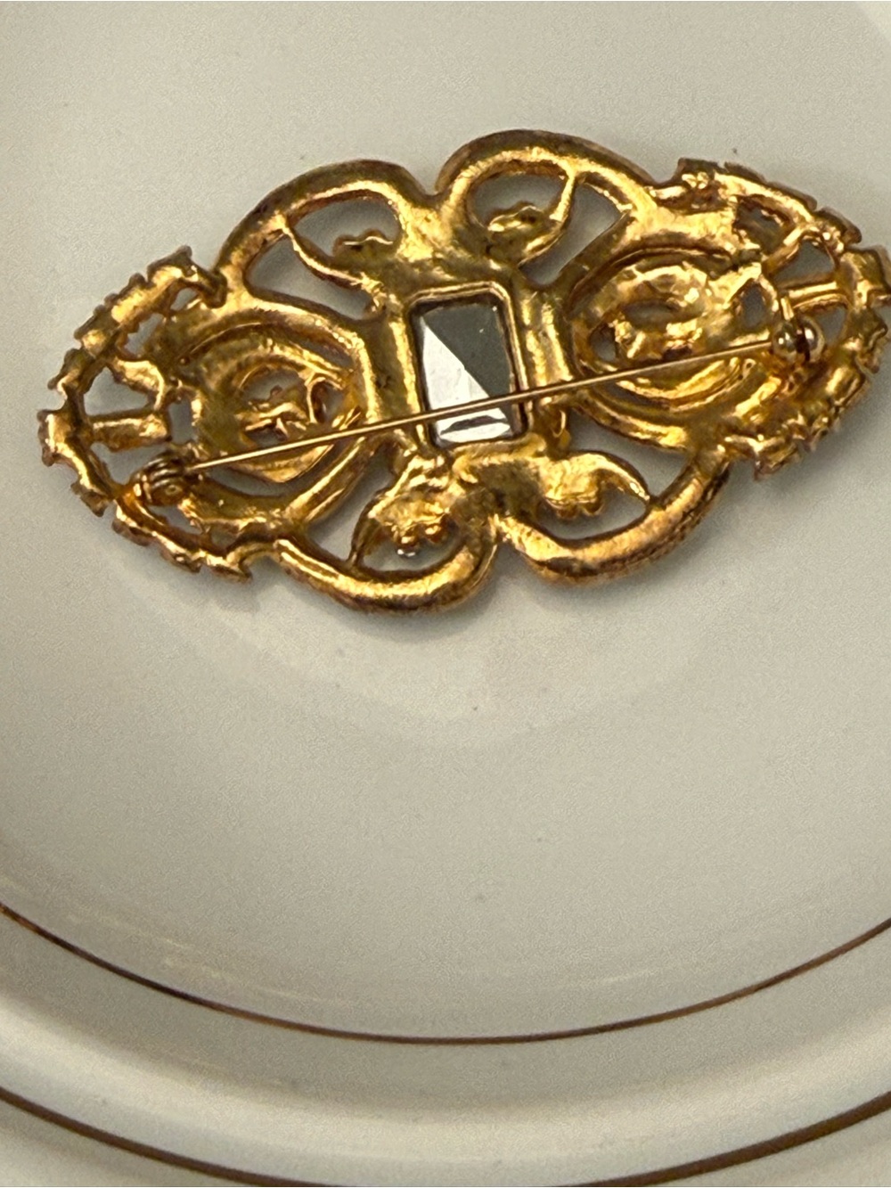 Wedding brooch - Picture 4 of 5